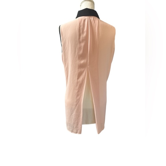 Joseph Ribkoff, Silky, Powder Pink/Off-White/Black Blouse - Picture 8 of 9